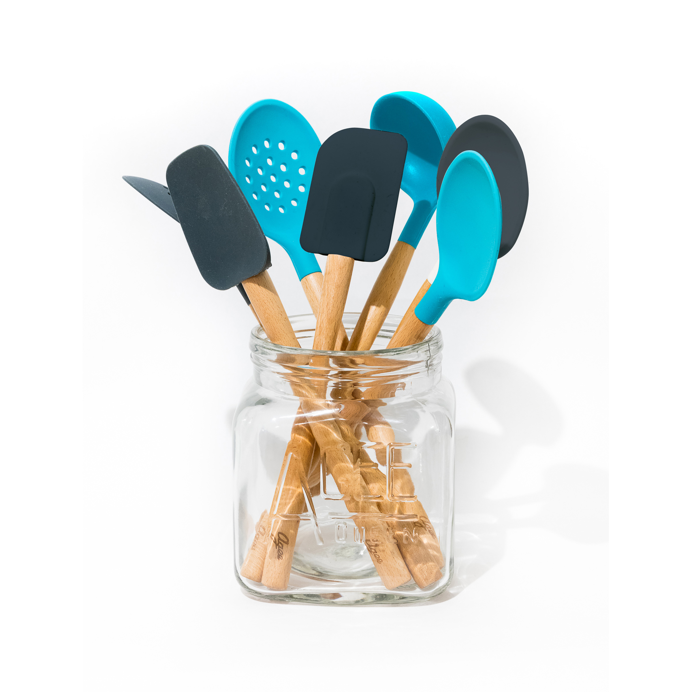 Agee Kitchen Spoon Spatula 30cm (2 Colours) Product Image 2