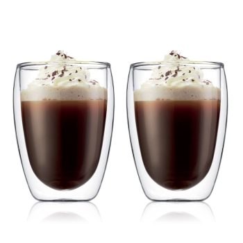 Bodum Pavina Double Wall Glass 350ml Set of 2