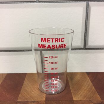 Polycarbonate Metric Measure 150ml