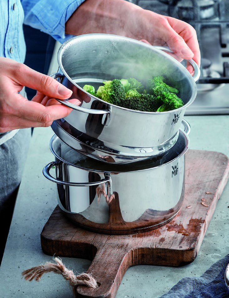 Vegetable steamer MINI 16cm with lid