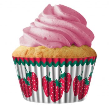 CupcakeCreations Harvest Strawberry Baking Cases Pack of 32