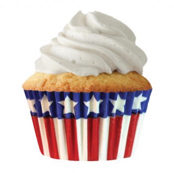 CupcakeCreations Stars & Stripes Baking Cases Pack of 32