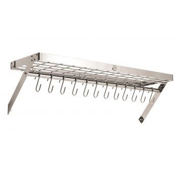 hahn Wall Rack XL Rectangle Premium Collection Chrome