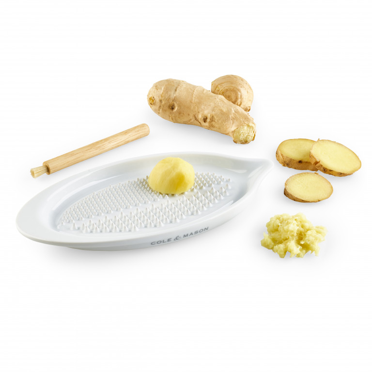 Cole & Mason Ceramic Grater Plate Chef's Complements