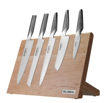 Global Takumi Maple Knife Block 6 Piece