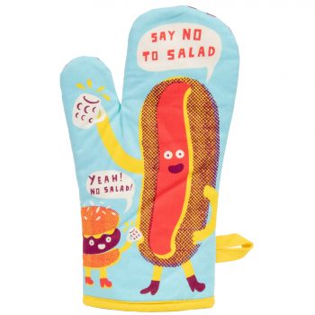 Blue Q Novelty Oven Mitt 'Say No To Salad'