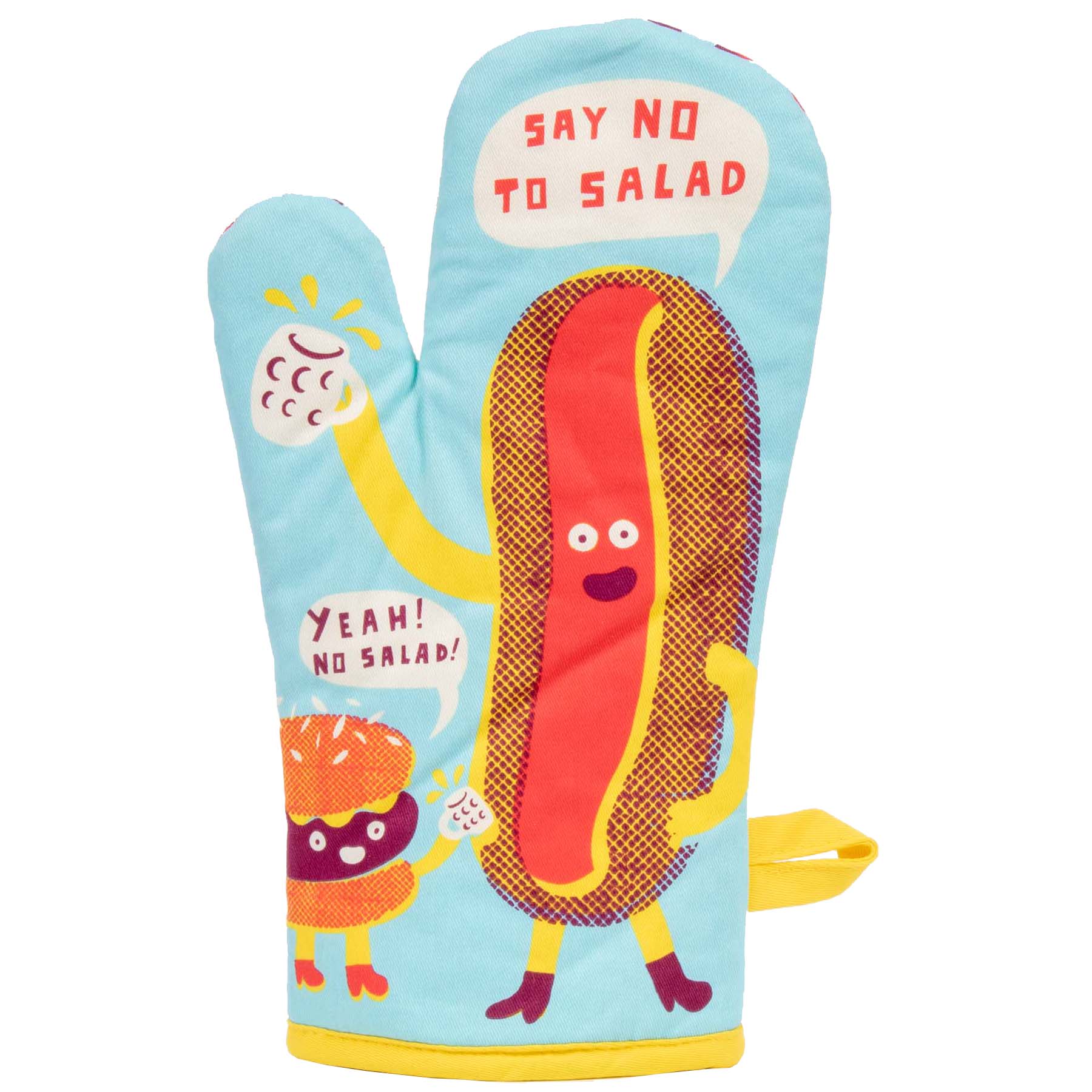 Blue Q Novelty Oven Mitt 'Say No To Salad' Chef's Complements