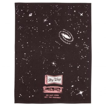 Blue Q Novelty Tea Towel 'My Way Or Fast Food'