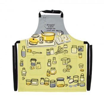 Blue Q Novelty Apron 'Droppin' A Recipe'