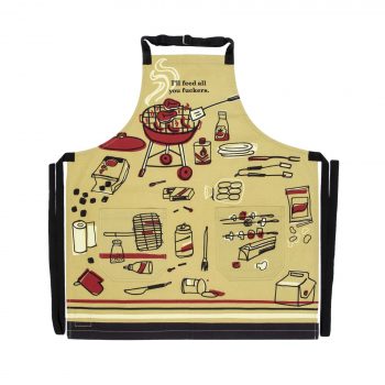 Blue Q Novelty Apron 'I'll Feed All You F#$ckers'