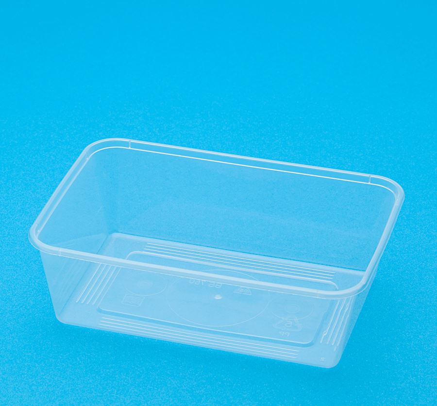 Takeaway Container Rectangular 750ml Bulk Pack of 50 Chef's Complements