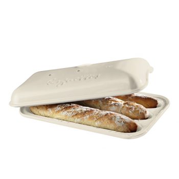Emile Henry 3 Baguettes Baker Linen 39x24cm / 3.09L