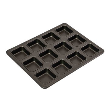 Bakemaster Non-Stick Brownie Pan 12 Hole