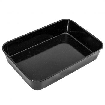 Bakemaster Vitreous Enamel Roaster 40x28x8cm