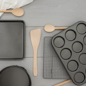 Bakemaster Non-Stick Macaroon and Whoopie Pie Pan 12 Hole