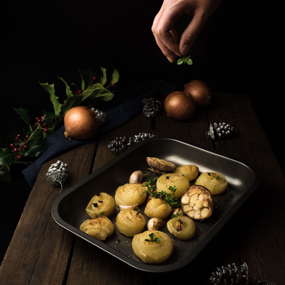 Bakemaster Non-Stick Roasting Pan Medium 33×25.5x5cm