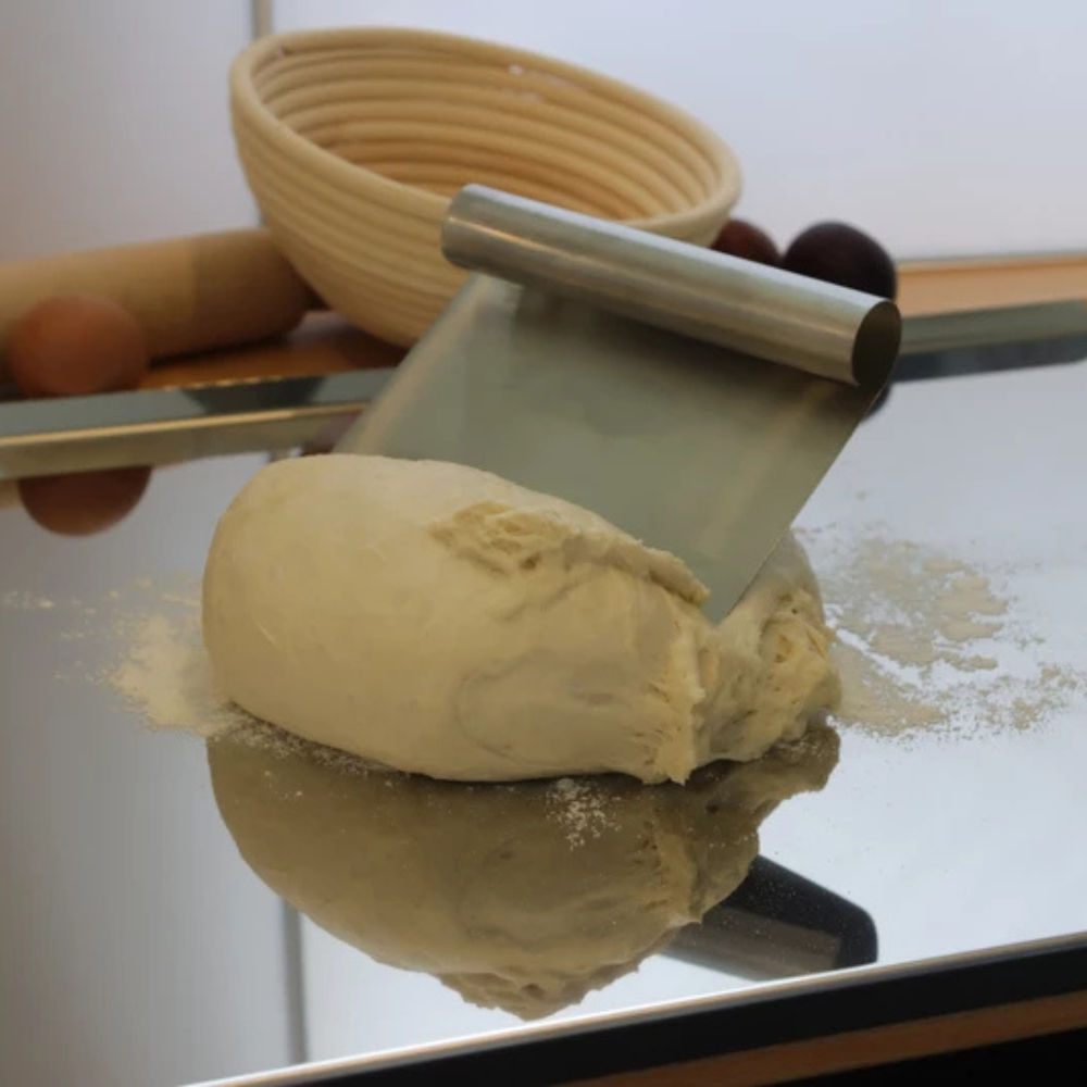 DISSCO Stainless Steel Dough Scraper (1)