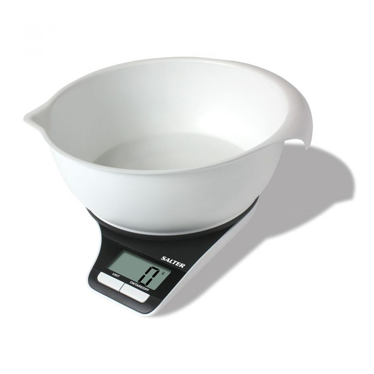 Salter Curve Glass Electronic Digital Kitchen Scale