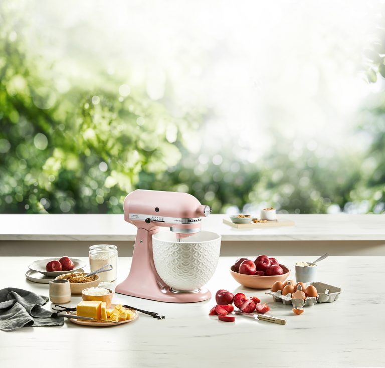 KitchenAid Artisan KSM160 Stand Mixer Matte Luxe Dried Rose Chef's