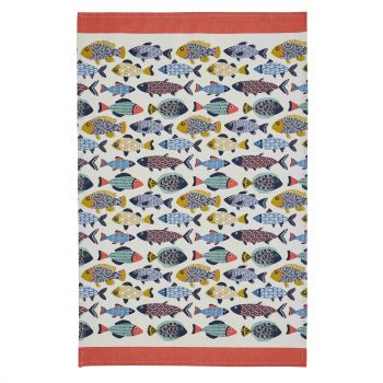 Aquarium Cotton Tea Towel copy