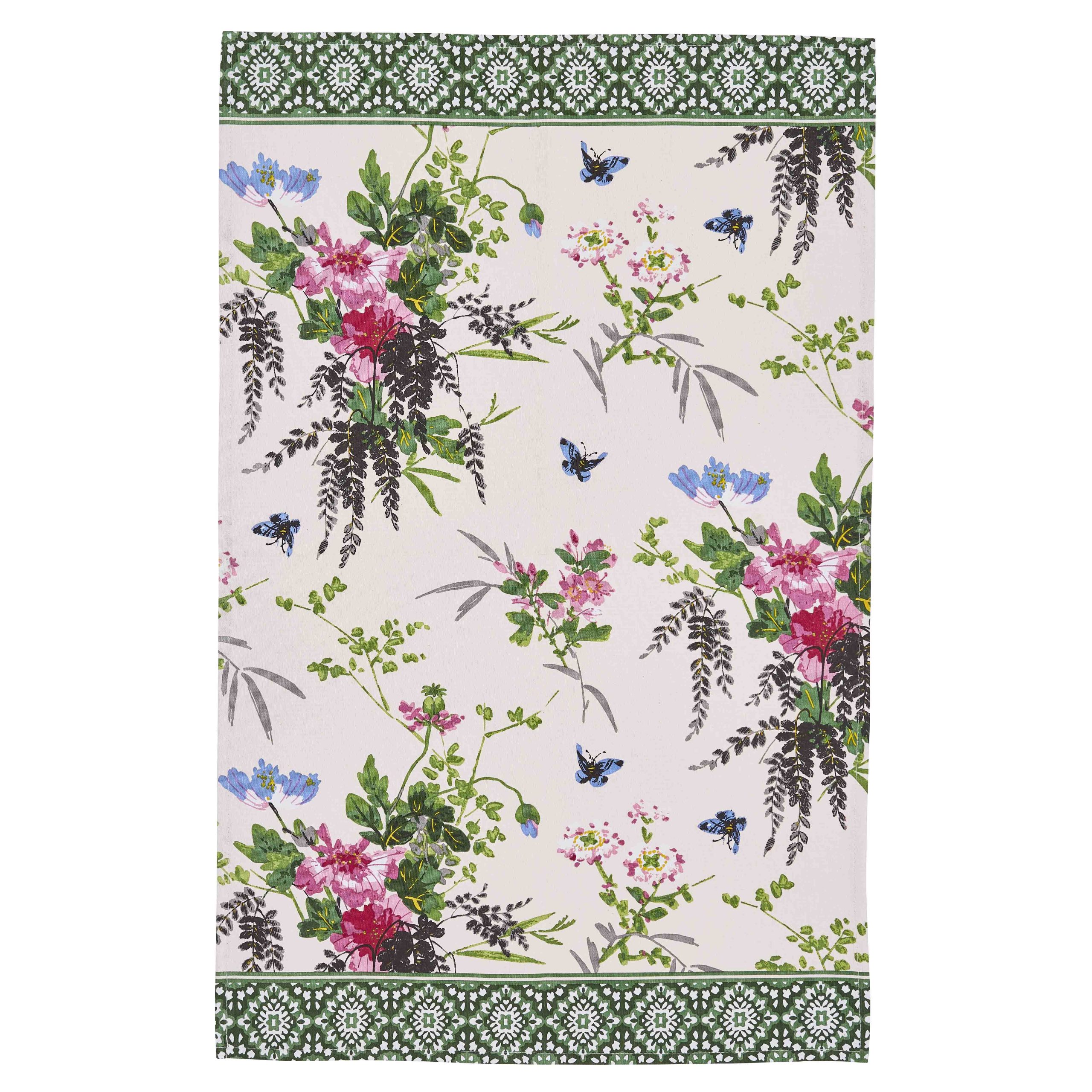 Madame Butterfly Cotton Tea Towel copy
