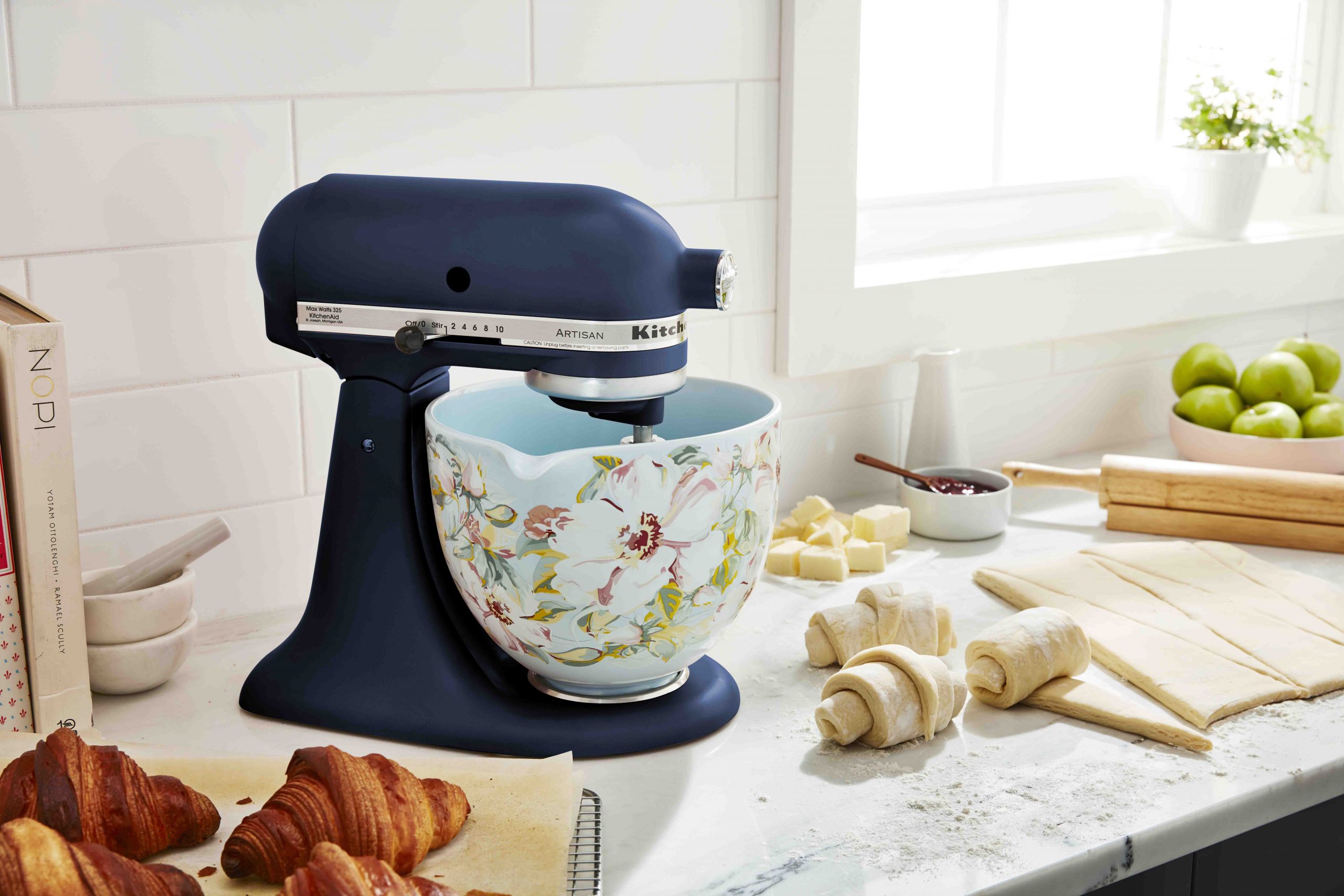 KitchenAid Artisan KSM160 Stand Mixer Matte Luxe Ink Blue ...