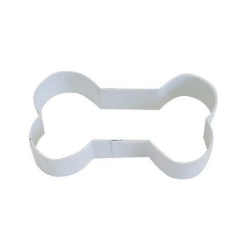 R&M Cookie Cutter Dog Bone White 9cm