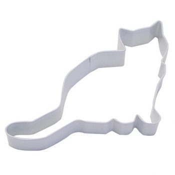 R&M Cookie Cutter Kitten White 11.5cm