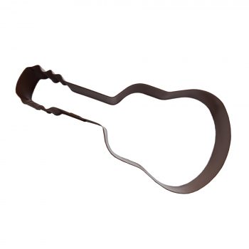 R&M Cookie Cutter Guitar Brown 11.5cm