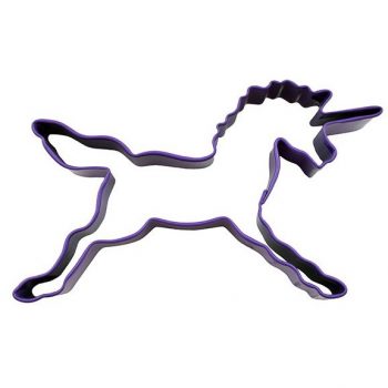 R&M Cookie Cutter Unicorn Purple 11.5cm