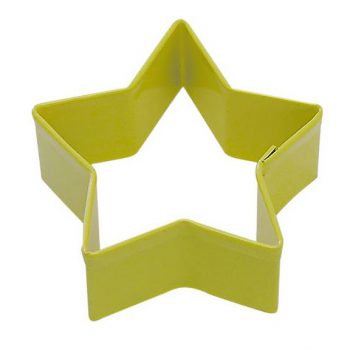 R&M Cookie Cutter Star Yellow 7cm