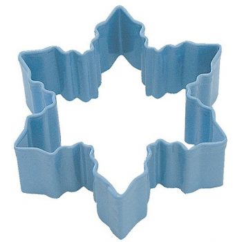R&M Cookie Cutter Snowflake Blue 7.75cm