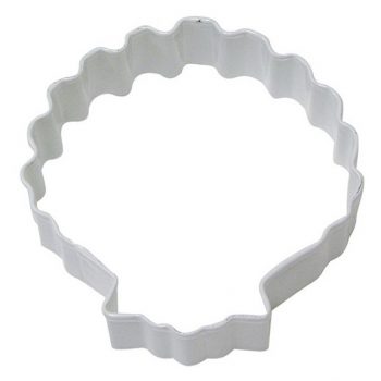R&M Cookie Cutter Seashell White 8.25cm