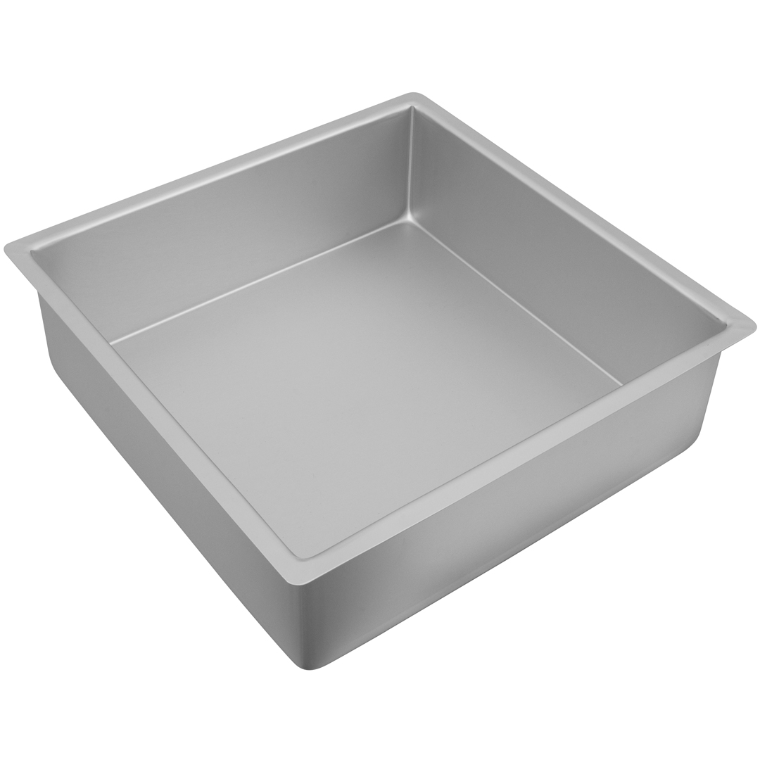 Bakemaster Silver Anodised Square Deep Cake Pan (5 Sizes) Chef's