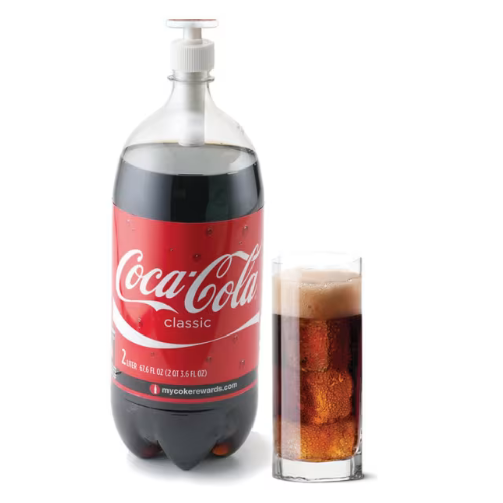 Jokari Pump Cap Fizz Keeper White