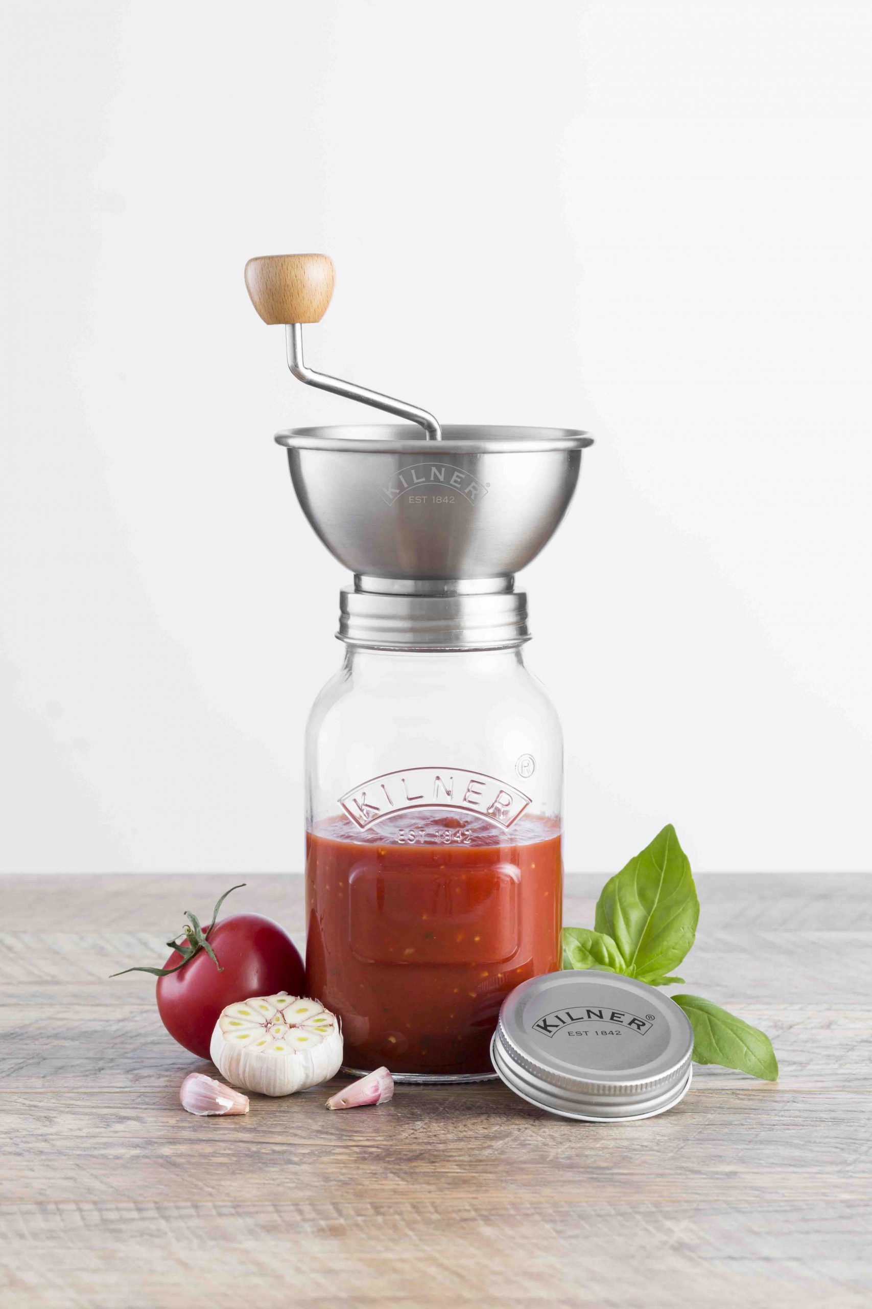 Kilner Sauce Press Jar Set 1L Product Image 3