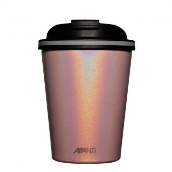 Avanti Double Wall Stainless Steel Go Cup 280ml (19 Patterns) - Pearlised Pink