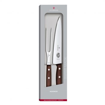Victorinox Wood Carving Knife & Fork Set