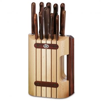 Victorinox Wood Knife Set Block 11 Piece Set