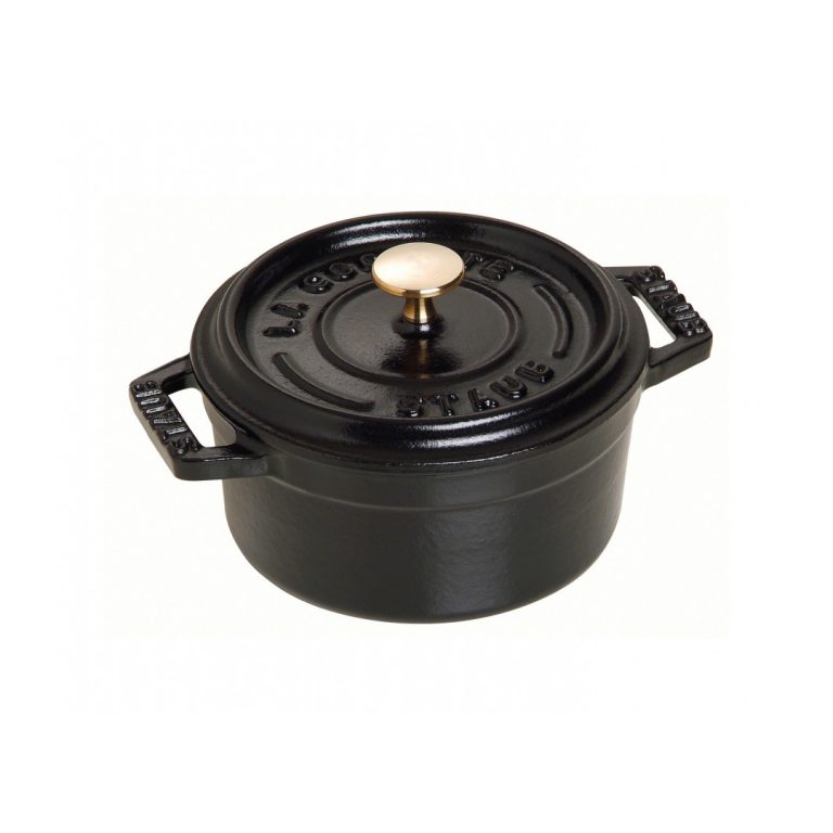 65009 – Round Cocotte – 18cm Black