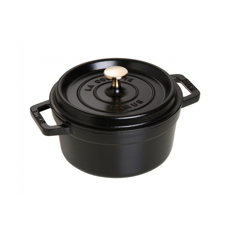 65045 – Round Cocotte – 20cm Black