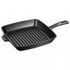 Staub Cast Iron American Square Grill 26cm (2 Colours) Product Image 0