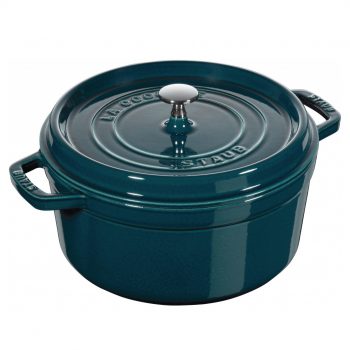 Staub Cast Iron Cocotte Round La Mer (3 Sizes)