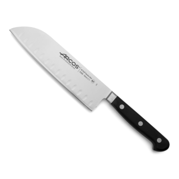 Arcos Ópera Santoku Knife with Scalloped Blade 18cm