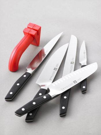zwilling knives and sharpener