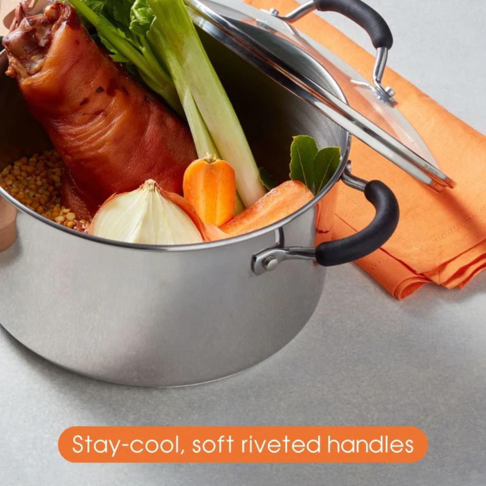 Raco Contemporary Stainless Steel Stockpot (1)