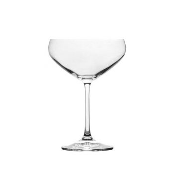 Ryner Glass Soul Champagne Saucer 340ml Set of 6