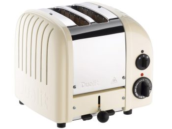 Dualit NewGen Canvas White 2 Slice Toaster