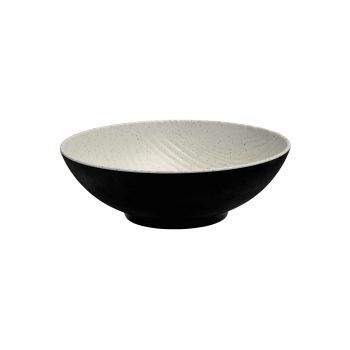 Cheforward Transform Stone Natural/Black Round Bowls (2 Sizes)