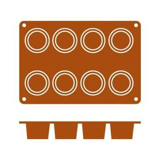 Frenti Silicone Non-Stick Cilindro Mould
